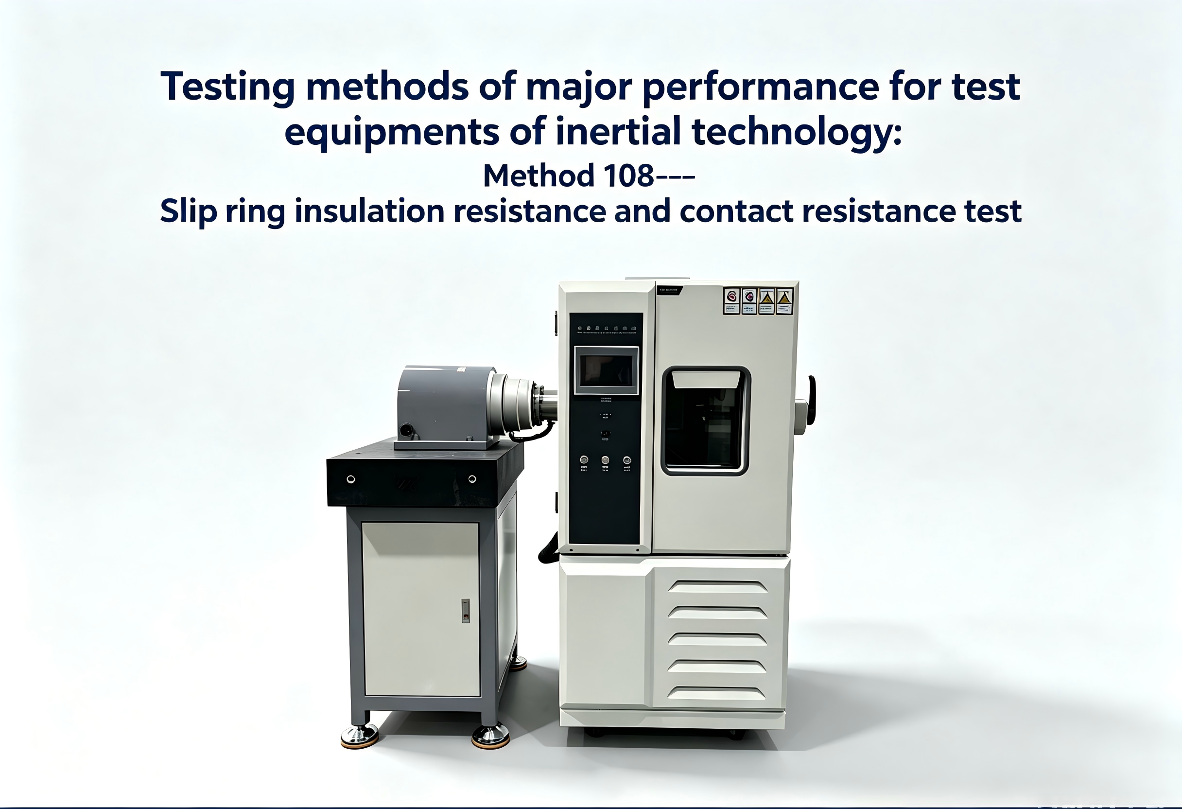 Derniers blogs de l'entreprise sur Méthodes de test des performances principales des équipements de test de technologie inertielle : Méthode 108 - Test de résistance des bagues collectrices