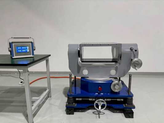 acheter Dispositif d'étalonnage par inertie à double axe, tourne-disque manuel, simulation d'attitude statique fabrication en ligne