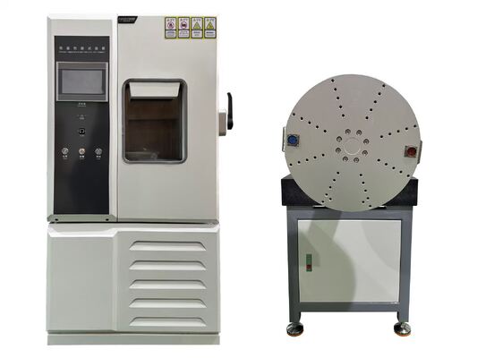 acheter Table de taux à 1 axe horizontal avec chambre thermique - Plateau tournant à axe unique à température contrôlée fabrication en ligne